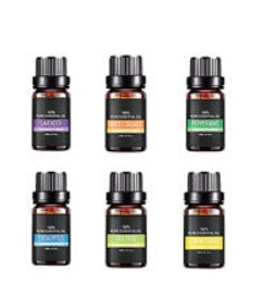 Natural Therapeutic Grade Aromatherapy Oil Gift Kit for Diffuser