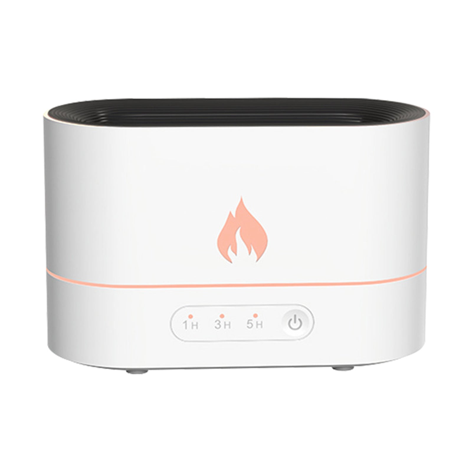 Flame Aromatherapy Humidifier with LED Atmosphere Light