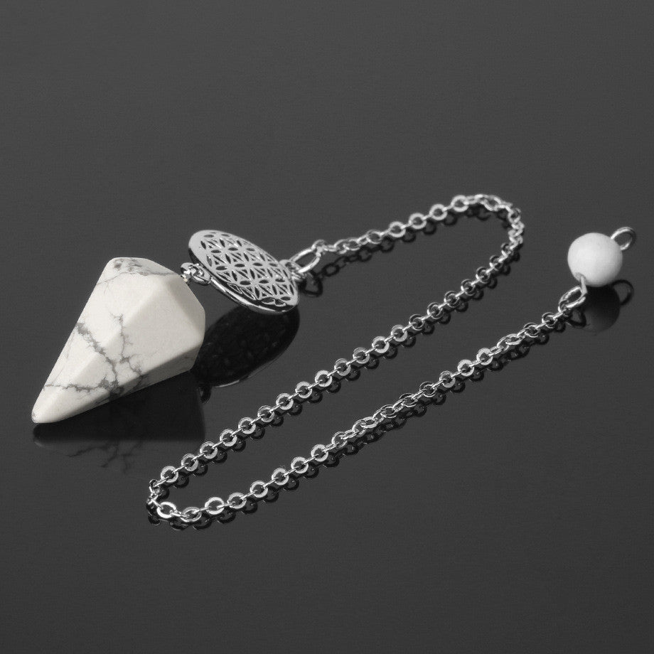 Crystal Pendulum Necklace for Energy & Balance