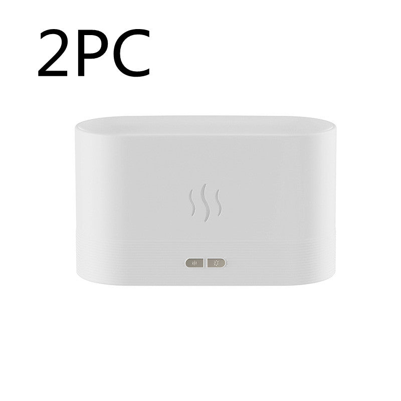 Aroma Diffuser with Flame Light Mist Humidifier