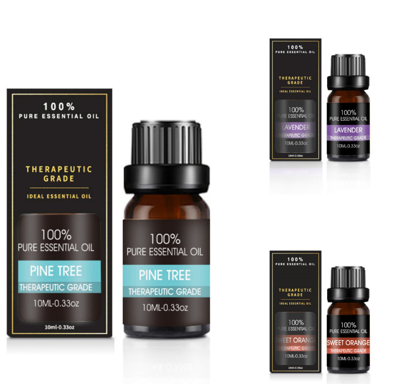Natural Therapeutic Grade Aromatherapy Oil Gift Kit for Diffuser