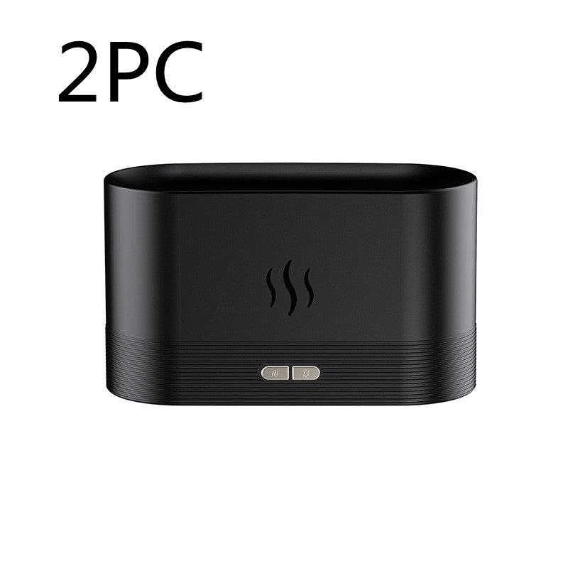 Aroma Diffuser with Flame Light Mist Humidifier