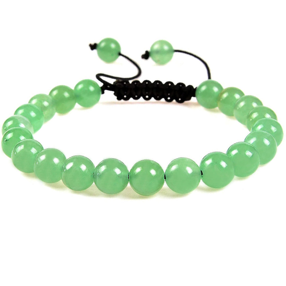 Natural Healing Crystal Stretch Bracelet 8mm Beads