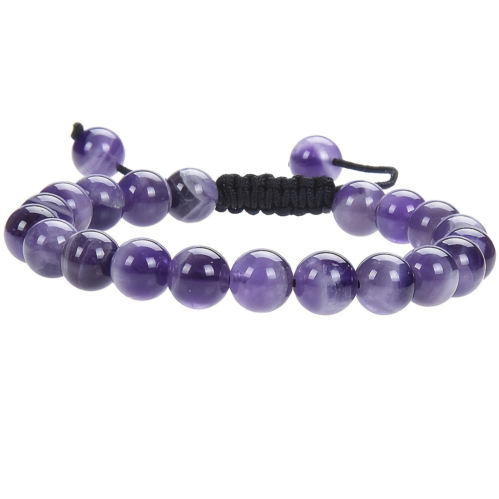 Natural Healing Crystal Stretch Bracelet 8mm Beads