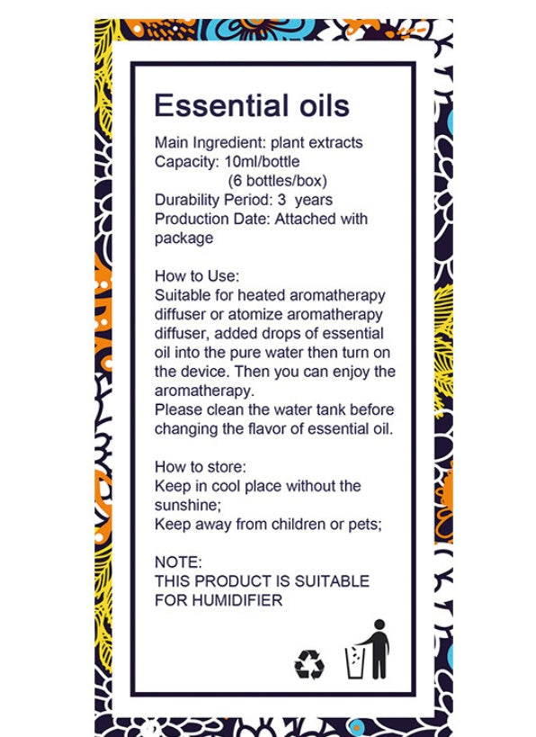natural botanical fragrance oil