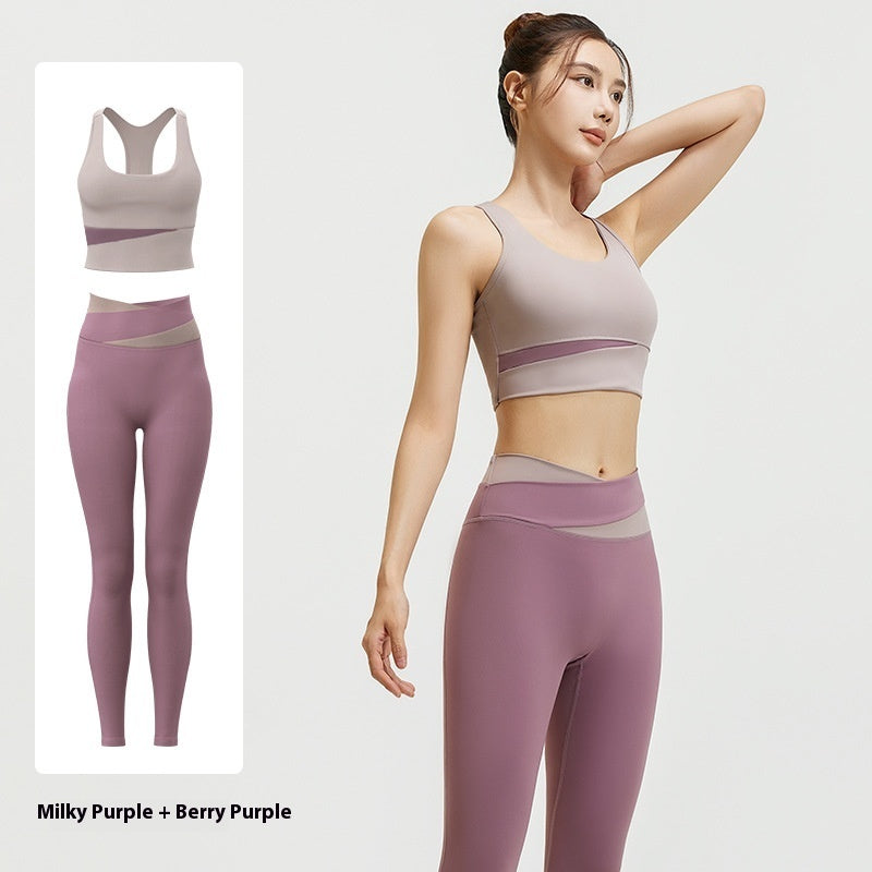 Women High Waist Yoga Wear Suit