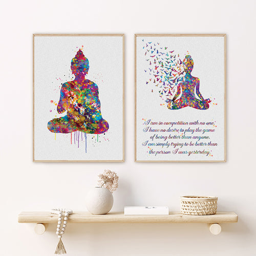 meditation wall painting