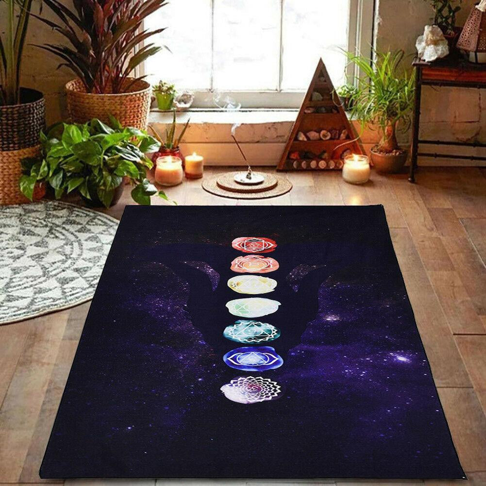 boho mandala meditation decor