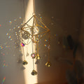 sparkling crystal sun catcher home decor