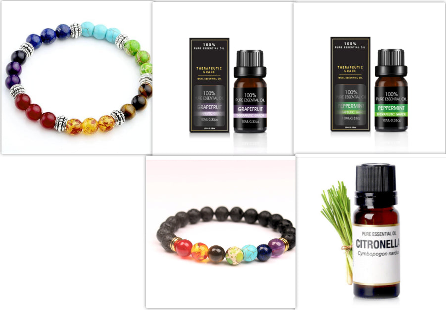 Natural Therapeutic Grade Aromatherapy Oil Gift Kit for Diffuser