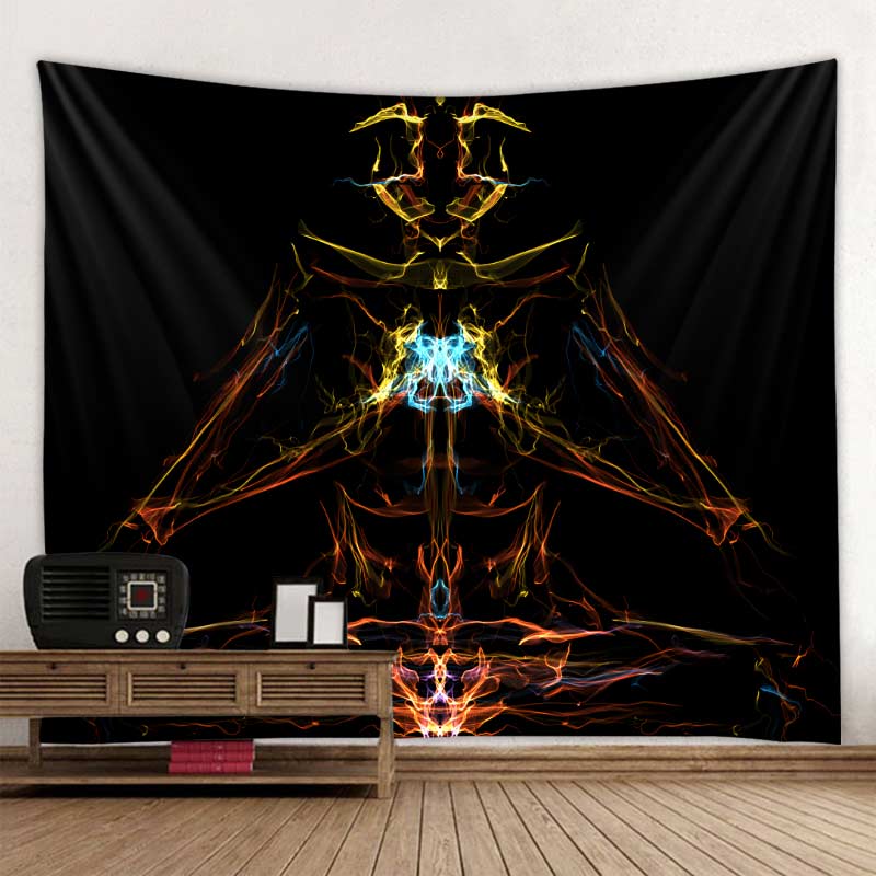 Boho Yoga Meditation Colorful Chakra Decorative Tapestry Wall Hanging