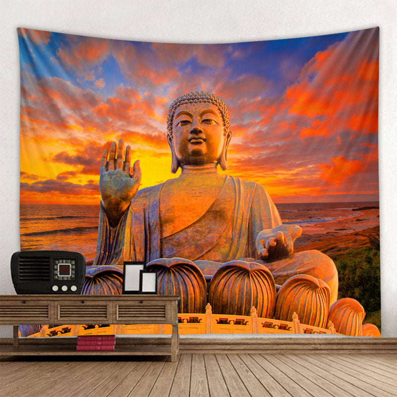 Boho Yoga Meditation Colorful Chakra Decorative Tapestry Wall Hanging