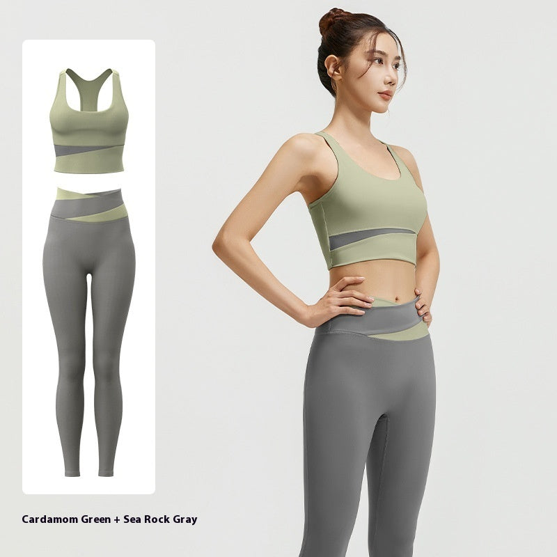 Women High Waist Yoga Wear Suit