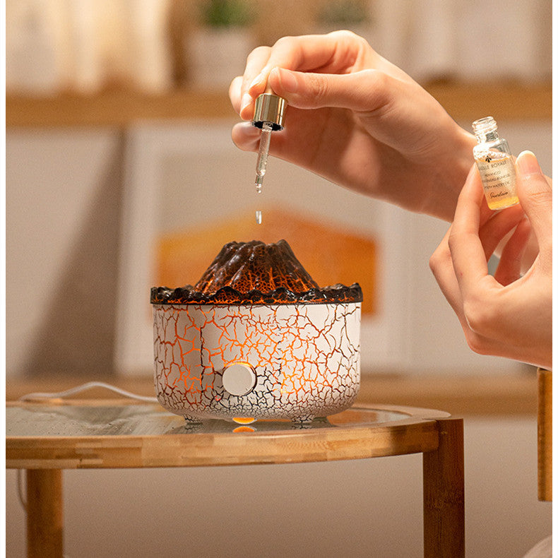 colorful flame air humidifier