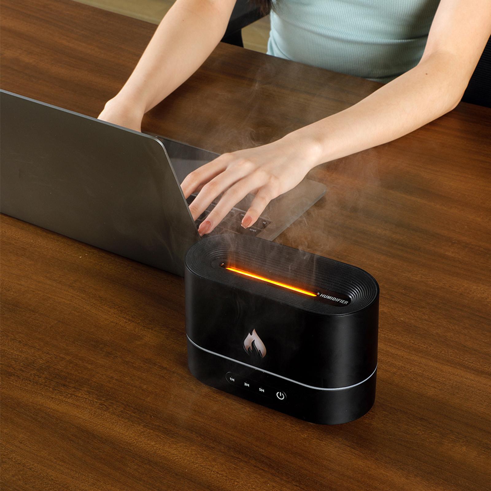 LED flame diffuser machine
