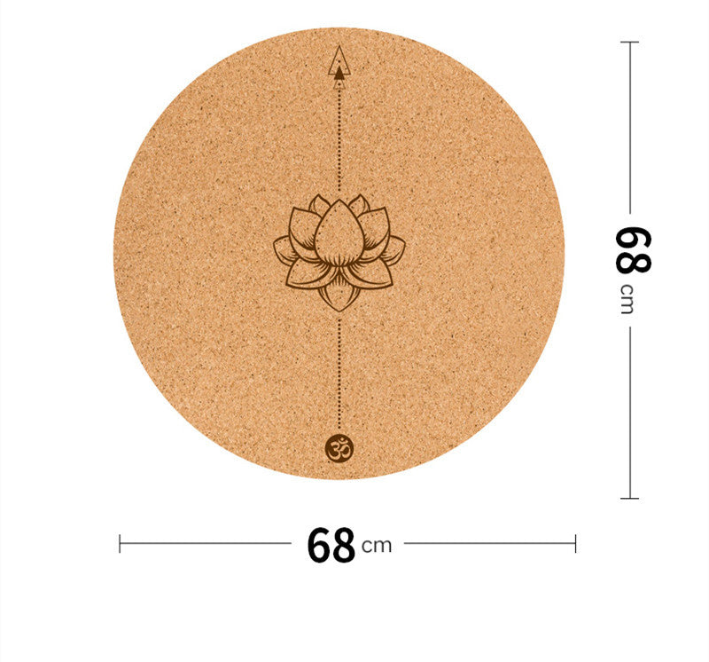 lightweight cork yoga mat for daily practice