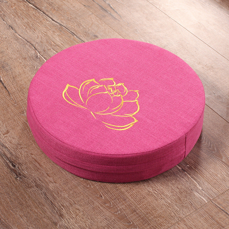 lotus meditation pillow for home decor