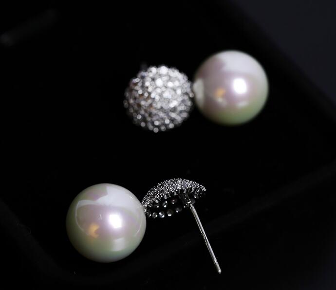 minimal crystal earrings daily wear