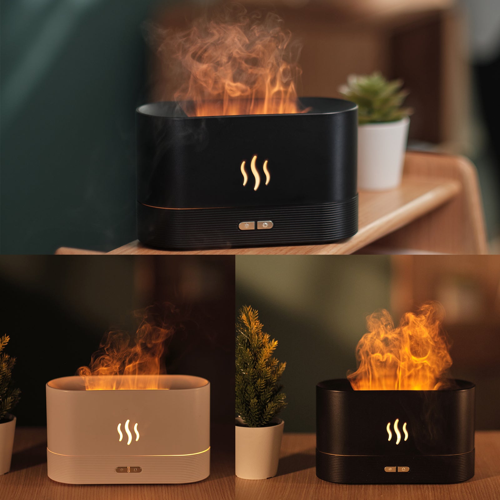 flame aroma diffuser humidifier