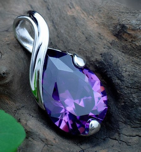 stylish silver pendant necklace for women RJ141