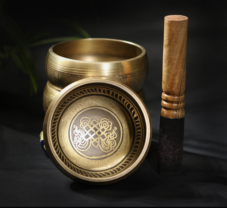handmade Buddha singing bowl for yoga meditation