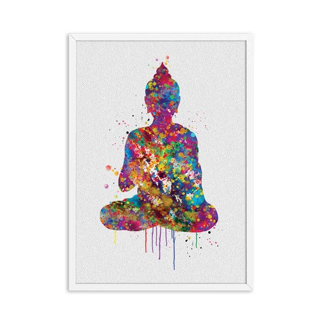 buddha home decor canvas
