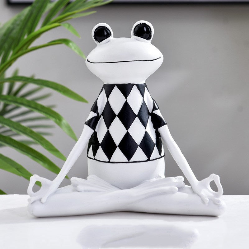 animal meditation figurine