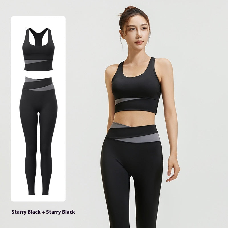 women shockproof yoga set