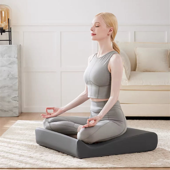 heart meditation cushion yoga zafu