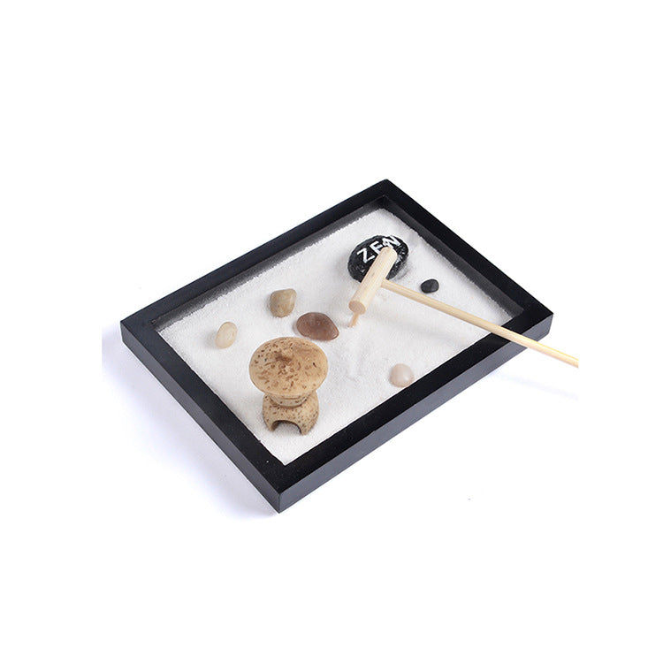 relaxing tabletop zen décor